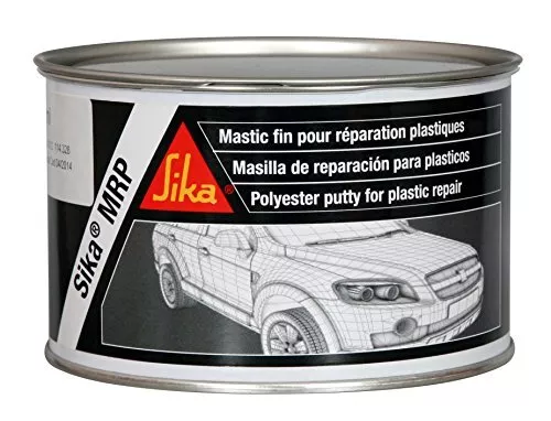 Sika MRP Plastic Mastic pour réparation des plastiques 689g Gris