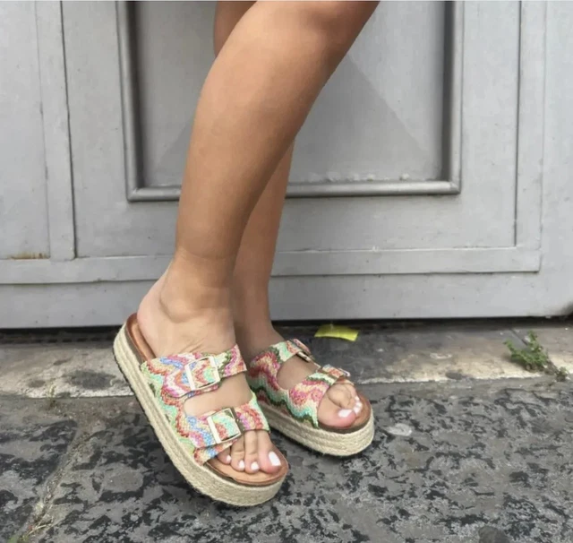 Zeppe Alte Zeppe Con Plateau Estive London Rebel Zeppe Alte - Main Image