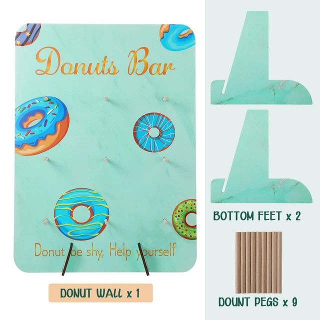 Soporte Donut Donut 30*0 Artesanía Madera Multiusos Personal