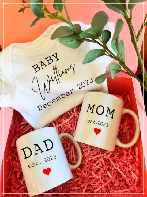 Pregnancy Announcement Gift Box-Dad and Mom Gift-Grandma and Grandpa Gift