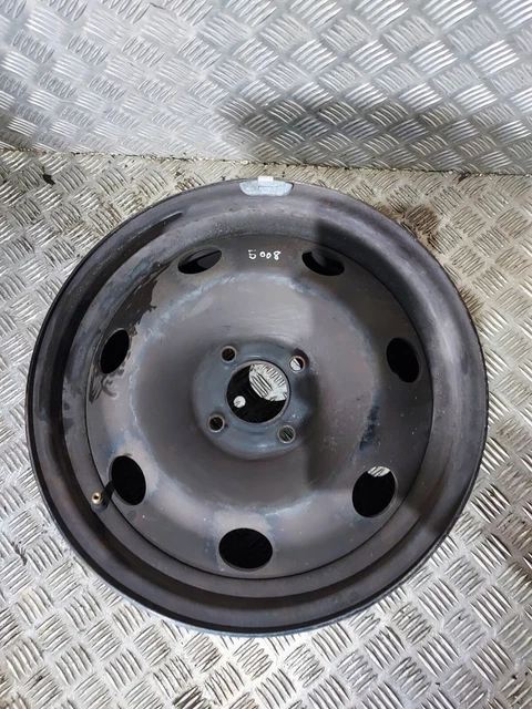 Jante Acier 6J15 H2 Pour PEUGEOT 208 Phase 2 - Remplacement Origine - 9825102480