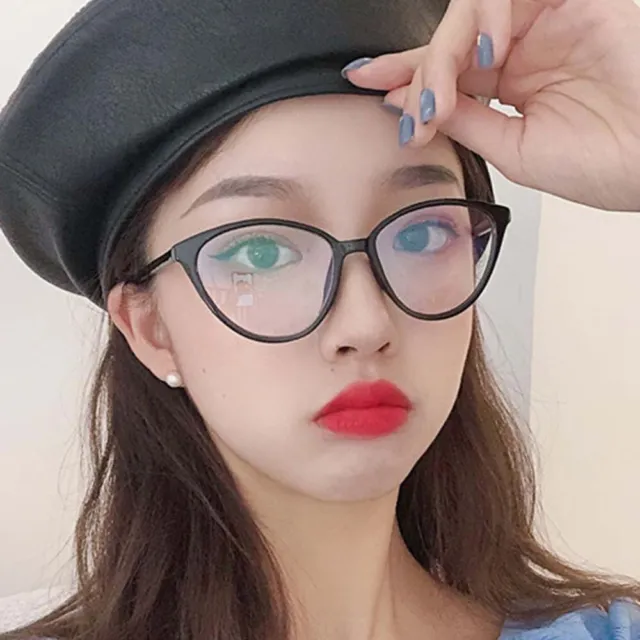 Black Transparent Cat Eye Glasses Korean Style Women Eyeglasses Glasses Frame