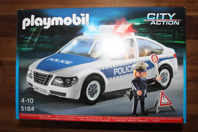 Playmobil City Action 5184 Voiture de police avec lumières
