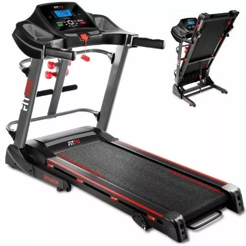 Tapis De Course Pliable Motorisé Roulant Pliant Ecran LCD Fitness Marche Gym