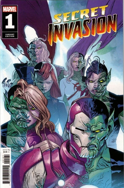 Secret Invasion #1 25-Copy Incentive Camuncoli Variant Cover - Marvel - 2022