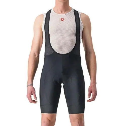 Castelli Mens Entrata 2 Cycling Bib Shorts Small, Medium, Large, XL, 2XL