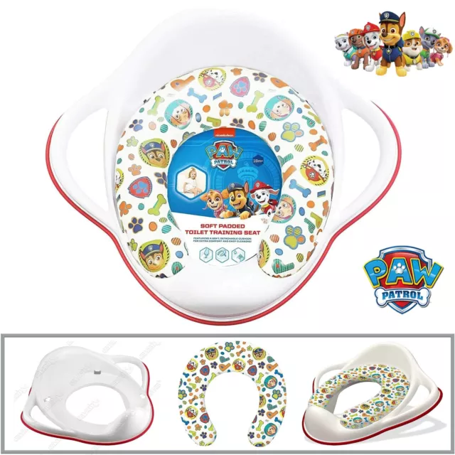 PAW Patrol Soft Padded Toddlers Child Kids  Potty Training Toilet Seat Ring 40cm