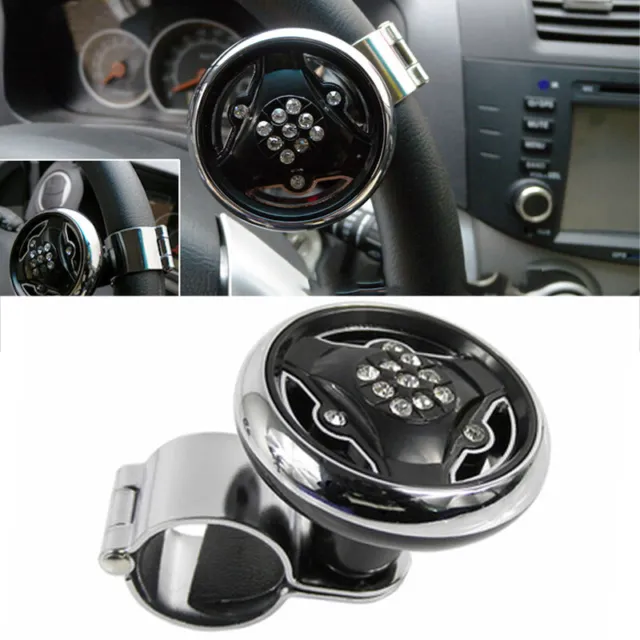 Car Truck Auto Steering Wheel Grip Aid Handle Power Assister Spinner Knob Ball