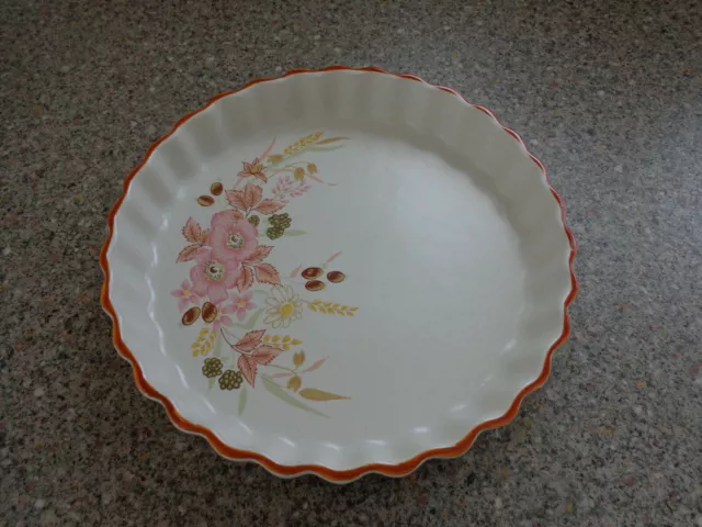 Boots Hedgerose 8" flan dish