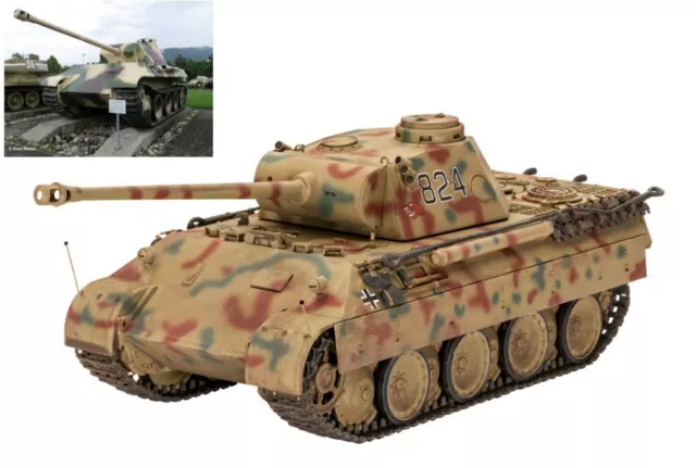 Modellino kit di montaggio carri armati tank Revell  GIFT SET PANTHER AUSF.D ...