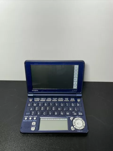 Casio Electronic Dictionary EX-word E-SF99 White-Japanese X English~TOKYO JAPAN