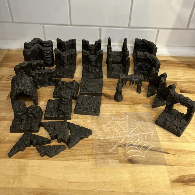 Dwarven Forge Cavern Stretch Goal Set D&D Tiles Terrain GT5-1SG 28 Pieces Dwarven Forge Cavern Stretch Goal Set D&D Tiles Terrain GT5-1SG 28 Pieces