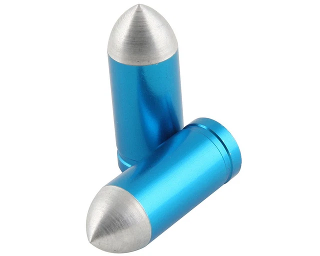 Ventilkappen STR8 Bullet, blau - 2 Stück