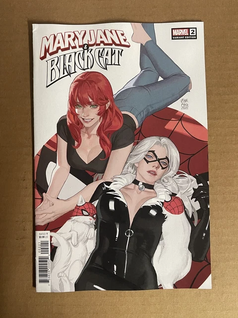 Dark Web Mary Jane Black Cat #2 Aka Variant First Print Marvel Comics (2023)