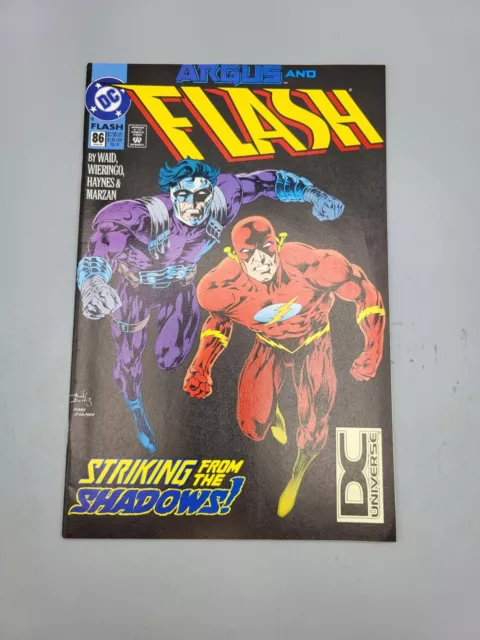 The Flash Volume 2 #86 January 1994 Rival Forces By Mark Waid DC Comic Book