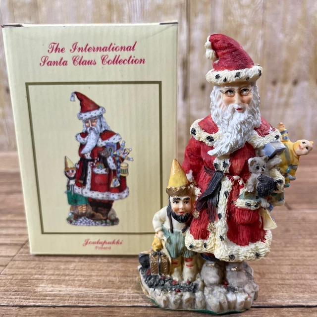 🎄The International Santa Claus Collection FINLAND "Joulupukki" Figurine (1993)