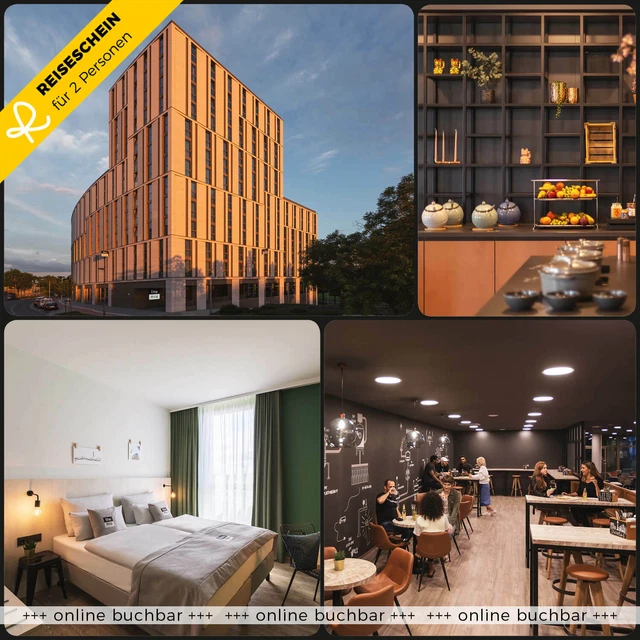 Städtereise Düsseldorf 3 Tage 2 Personen the niu Hotel Hotelgutschein Kurzurlaub
