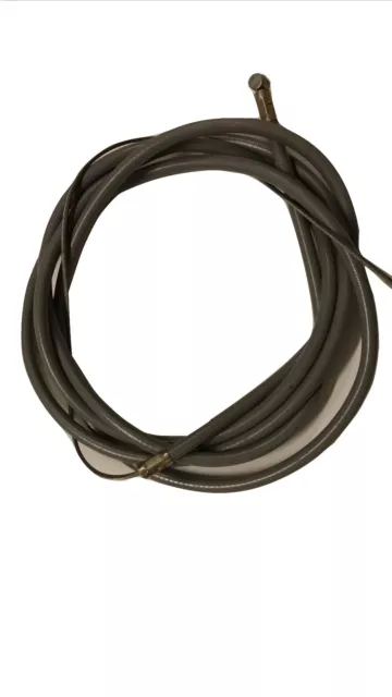 ukscooters VESPA FRICTION FREE NYLON LINED FRONT BRAKE CABLE GREY PX LML T5