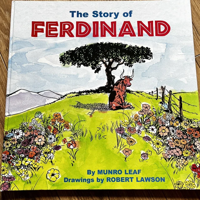 Elementary Classroom Teacher Oversized Big Book Reading Ferdinand Hardcover Book