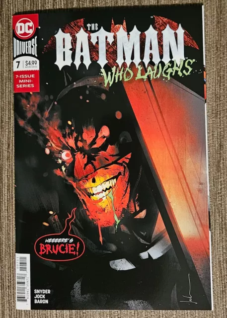 Batman Who Laughs #7 Scott Snyder/Jock Card Stock Cover A DC Comics 2019