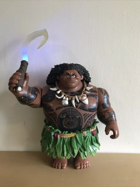 Maui Fish Hook with Light-Up Sound Moana Waialiki Heihei Kids Toy