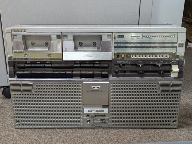 STÉRÉO PORTABLE SHARP GF-555/Ghetto Blaster/Boombox EUR 178,20 - FR