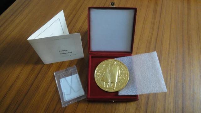 QUINTA REPUBLICA FRANCESA Médaille, Charles de Gaulle, Président de la