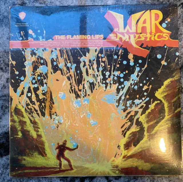 THE FLAMING LIPS - At War With The Mystics, Vinyl Double LP - 1st Press SEALED