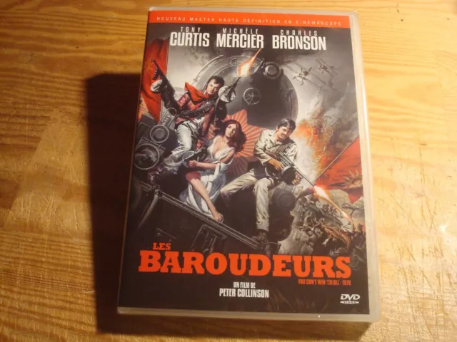 DVD NEUF "LES BAROUDEURS" Charles BRONSON, Tony CURTIS, Michele MERCIER