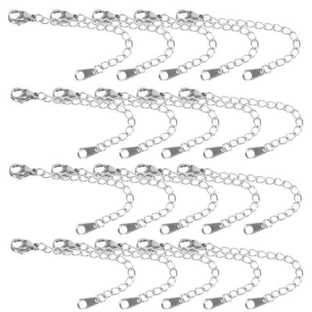 20 pz catene extender fai da te braccialetti fare catene gioielli catene fai da te