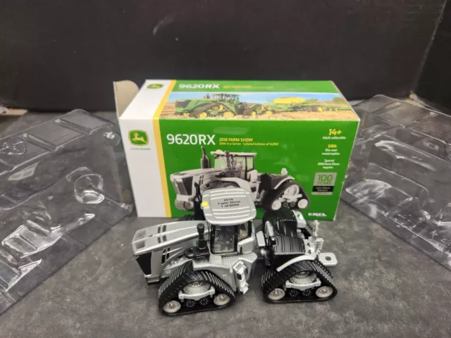 Ertl John Deere 9620RX Tractor 1/64 #45666A 2018 Farm Show Limited Edition
