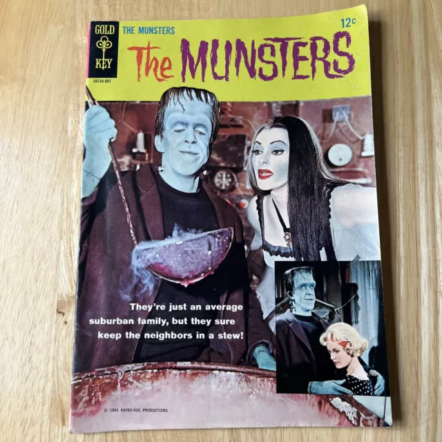 Gold Key Comics THE MUNSTERS #1 (1964)