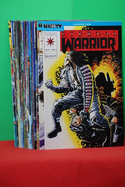 28 Books Eternal Warrior Vol I  (Valiant 1992-1994) SEE( Description) All Unread