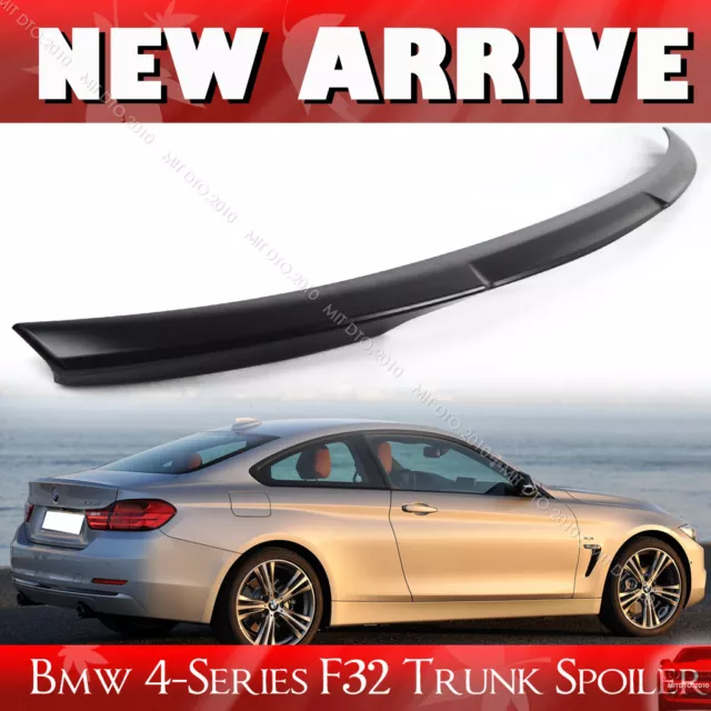 Paint 435i 420i 430d Fit For BMW 4-Series F32 Coupe M Style Trunk Spoiler 14-20