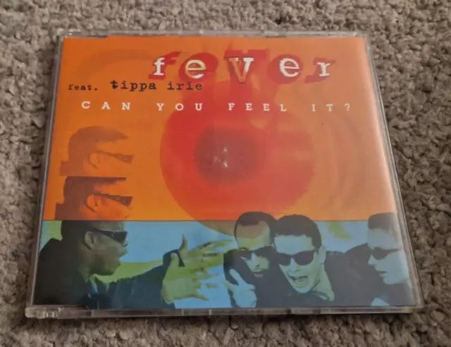 Fever Ft Tippa Irie - Can You Feel It (1996) UK CD Single (VG+)