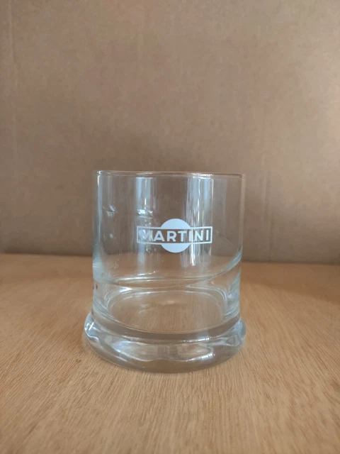 6x Bicchieri vetro Martini da Collezione