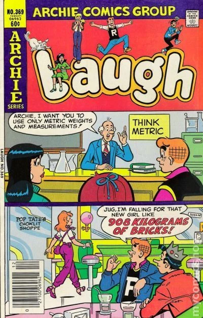 Laugh Comics #369 VG 1981 Stock Image Low Grade