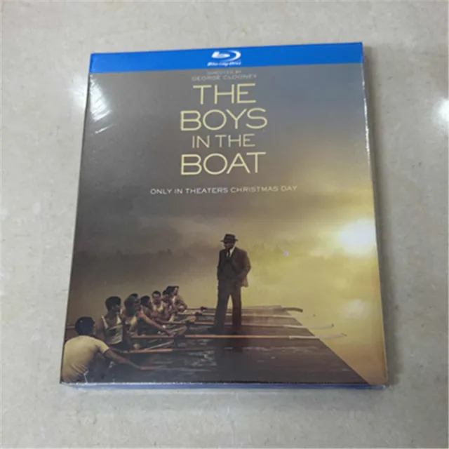 The Boys in the Boat (2023)- Blu-ray Movie BD 1-Disc All Region New & Sealed