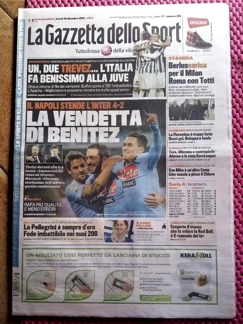 Tableau Des Trophées INTER 2006/07 - Mini Poster Gazzetta 20x32cm, édition 2007