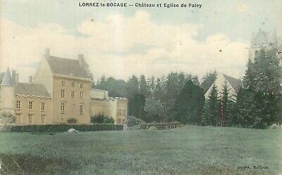 77.LORREZ-LE-BOCAGE.n°152.EGLISE.CP TOILEE 
