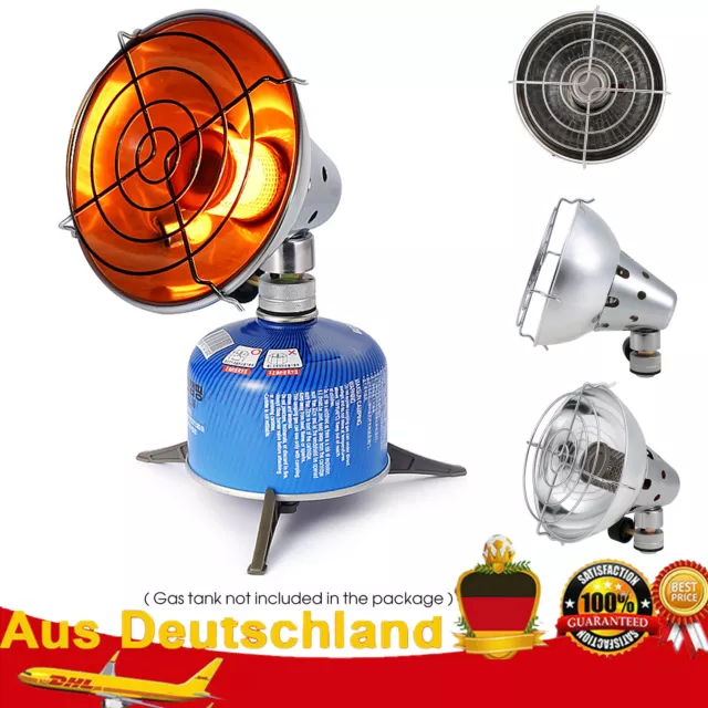 Tragbar GasHeizung Gas Heizstrahler Gasheizer Outdoor Heizung Camping Gasheizung