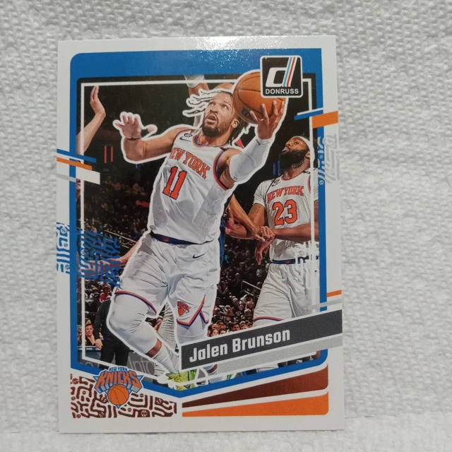 JALEN BRUNSON 2023-24 Panini Select #394 mezzanine New York Knicks EUR