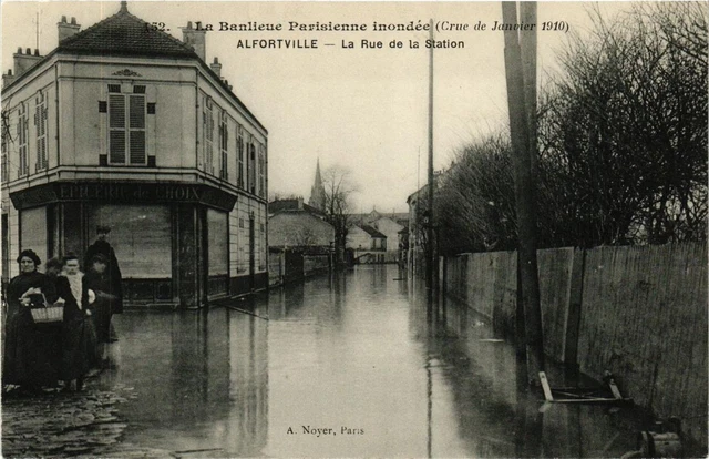 CPA AK ALFORTVILLE La Rue de la Station (671755)
