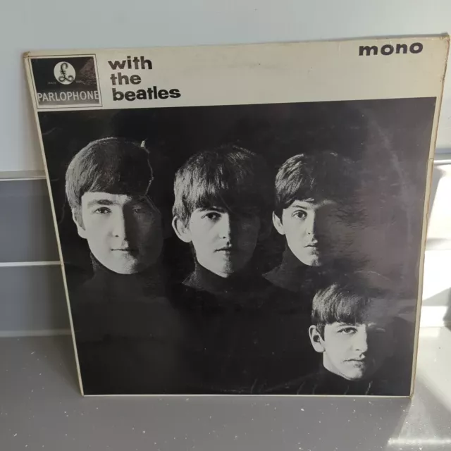 THE BEATLES - WITH THE BEATLES 1963 UK 1st VINYL LP PMC1206 -7N/-7N MKT GOTTA