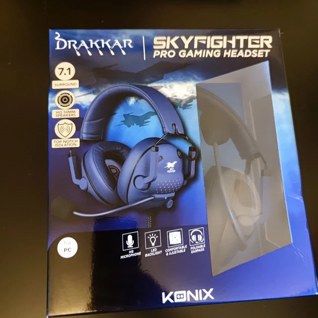 Casque gaming Konix Skyfighter