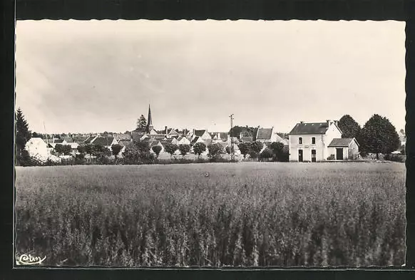 CPA Pernay, vue générale