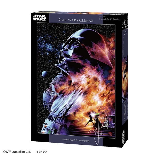 Tenyo 1000 Piece Jigsaw Puzzle Star Wars Last Battle Tsuneo Sanda 51×73.5cm