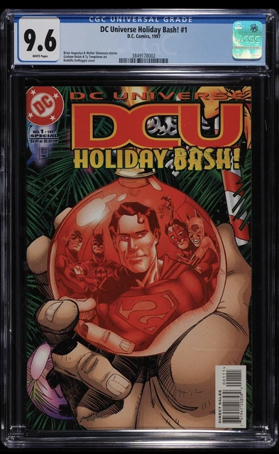 1997 CGC 9.6 DC UNIVERSE HOLIDAY BASH 1 COMICS SUPERMAN BATMAN FLASH White Pages