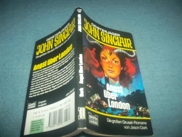 John Sinclair Gruselroman  Taschenbuch Band  Nr.1   Angst Über London