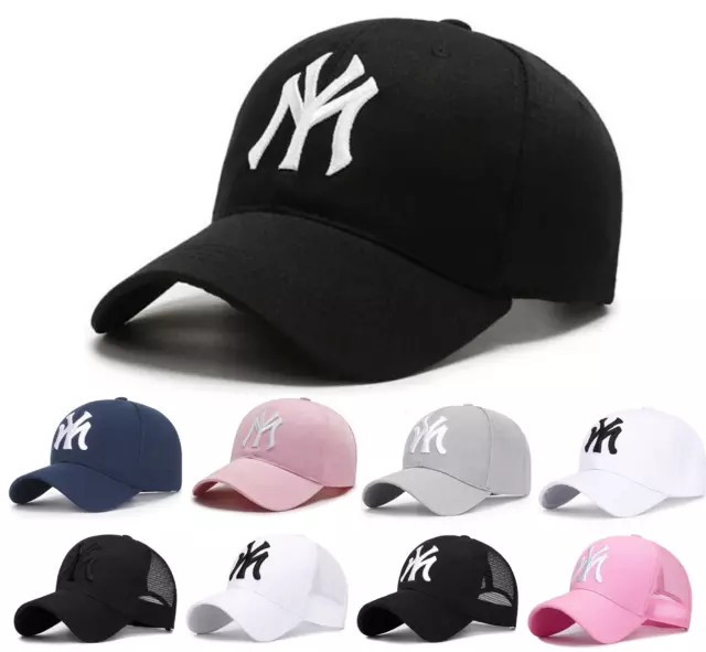 Fashion Baseball Cap Hat Unisex MY Yankees Adjustable Embroidery Cotton